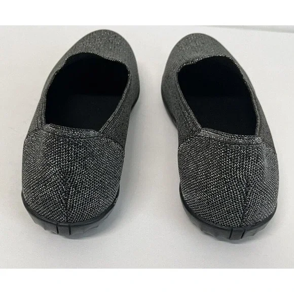 Bernie Mev Petra Slip on Loafer Stretchy Flats PEWTER Size 41/10-10.5 US new - Picture 13 of 14